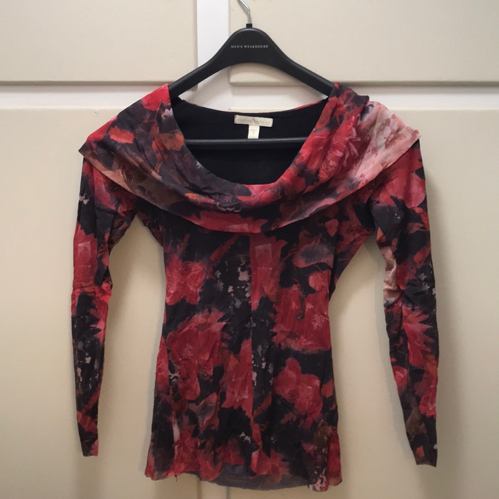 Women’s cowl neck blouse
